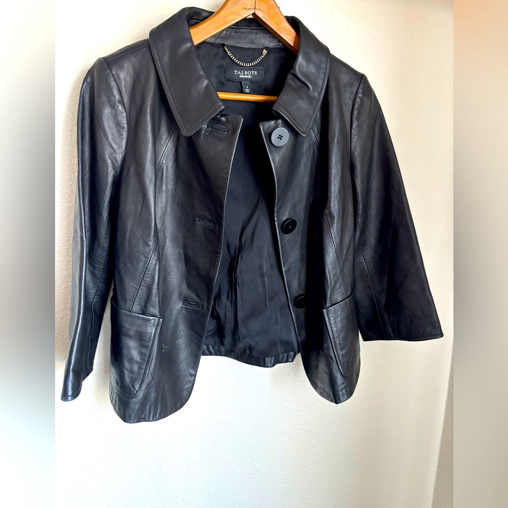 Talbot’s Leather Jacket